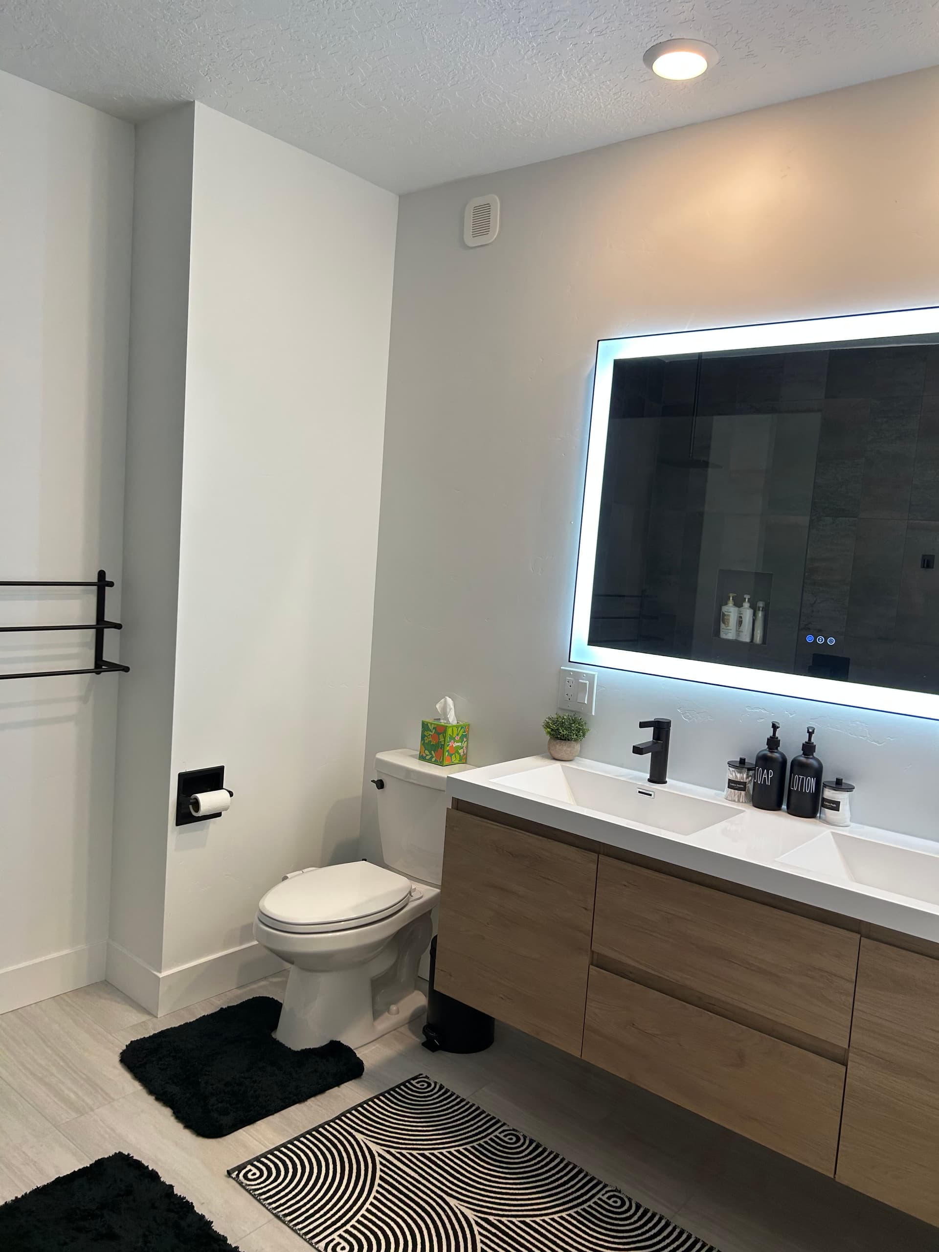 Gallery photos for Stunning Basement Bathroom Transformation: Image #2