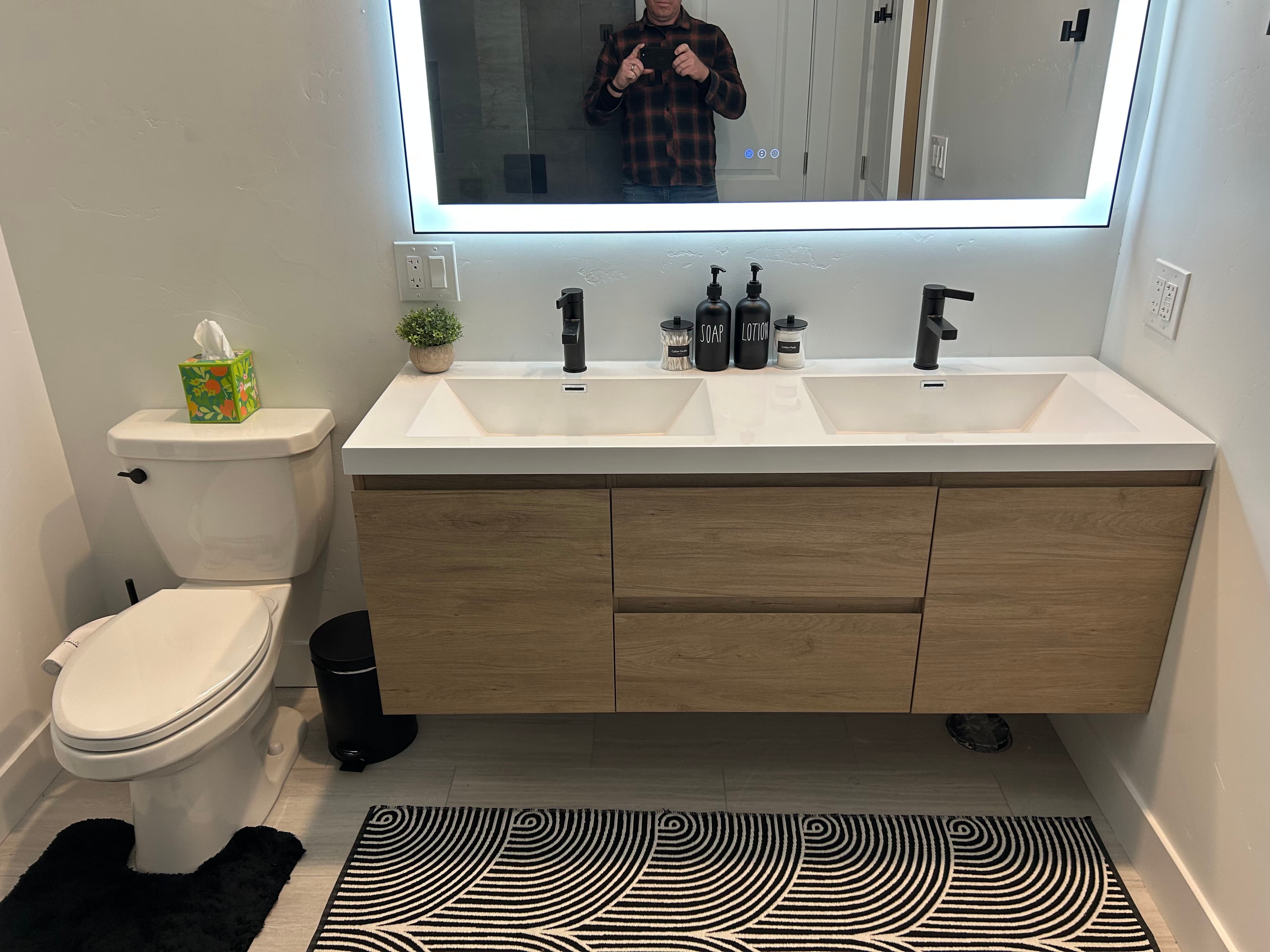 Project Stunning Basement Bathroom Transformation image