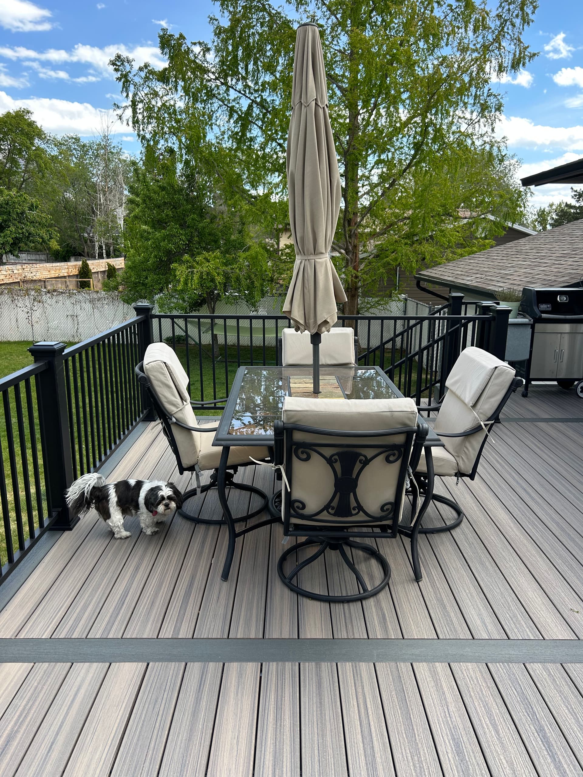Gallery photos for Trex Deck Build with Aluminum Railings in Sandy UT: Image #7