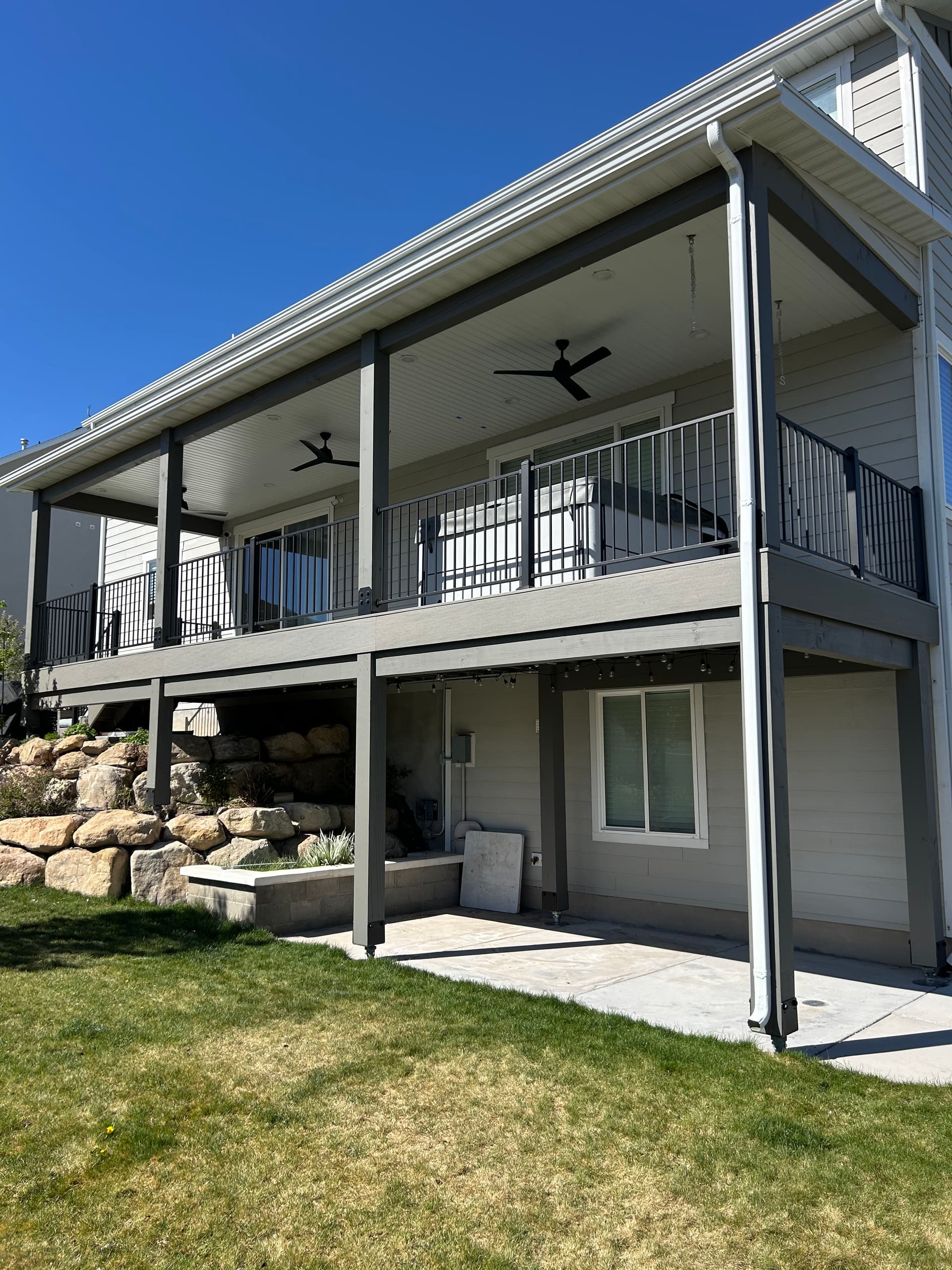 Covered Deck Build That Beats the Utah Summer Heat image