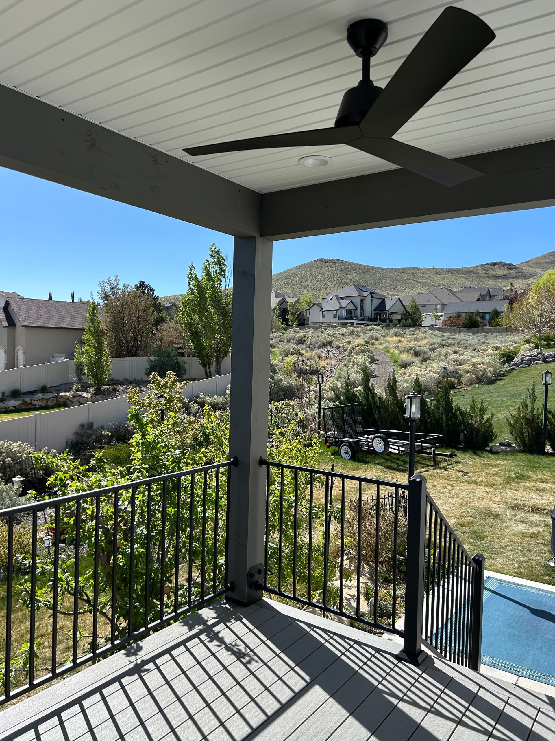 Gallery photos for Covered Deck Build That Beats the Utah Summer Heat: Image #4