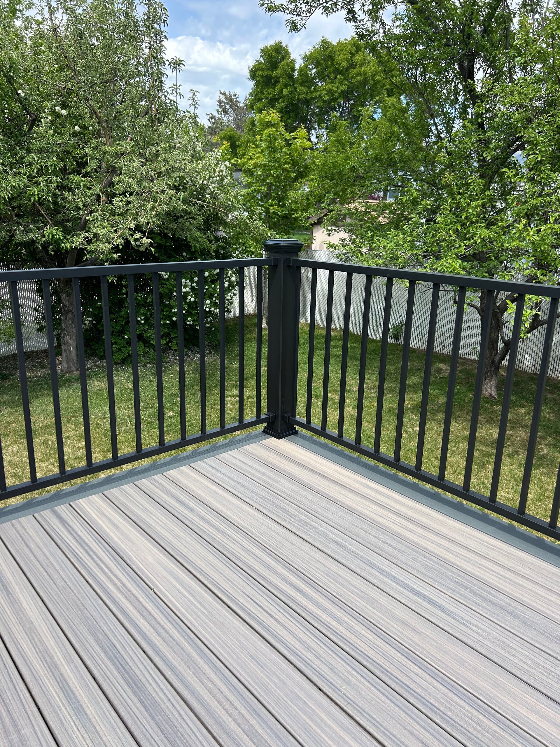 Gallery photos for Trex Deck Build with Aluminum Railings in Sandy UT: Image #6