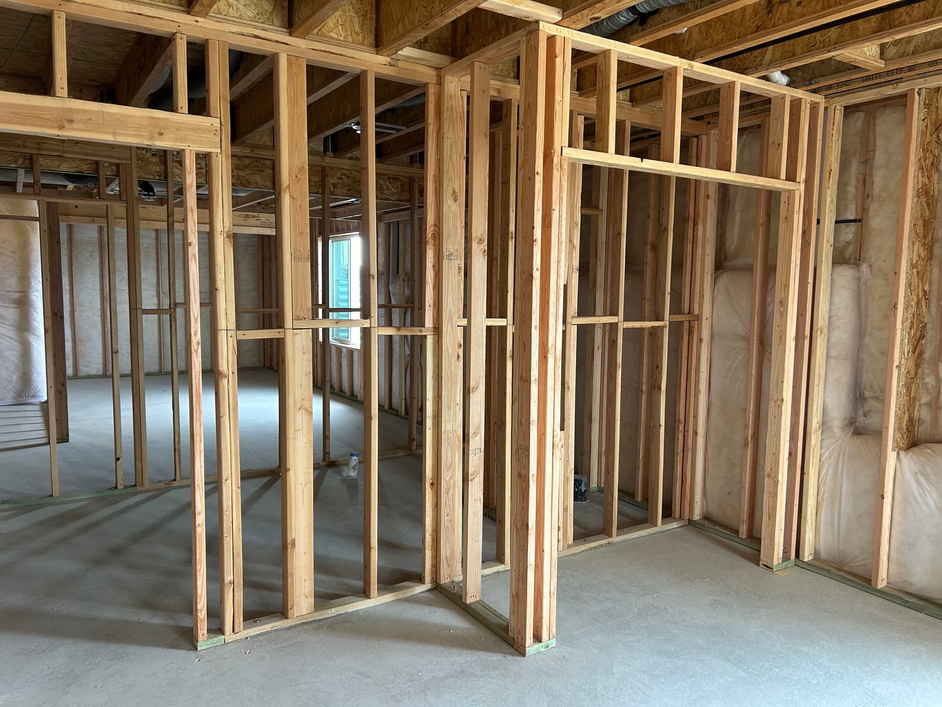 Gallery photos for Clean Basement Framing That Sets the Whole Finish Up Right: Image #1